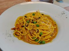 咸蛋黄蘑菇意面-幸薈飯堂