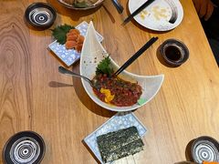生牛肉拌海胆-九州酒场ひこぞう(2号店)
