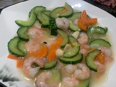 清炒虾仁-东北农家院·铁锅炖(莘庄店)
