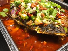 农家烤鱼-万重锦·人文川菜馆(骡马市店)