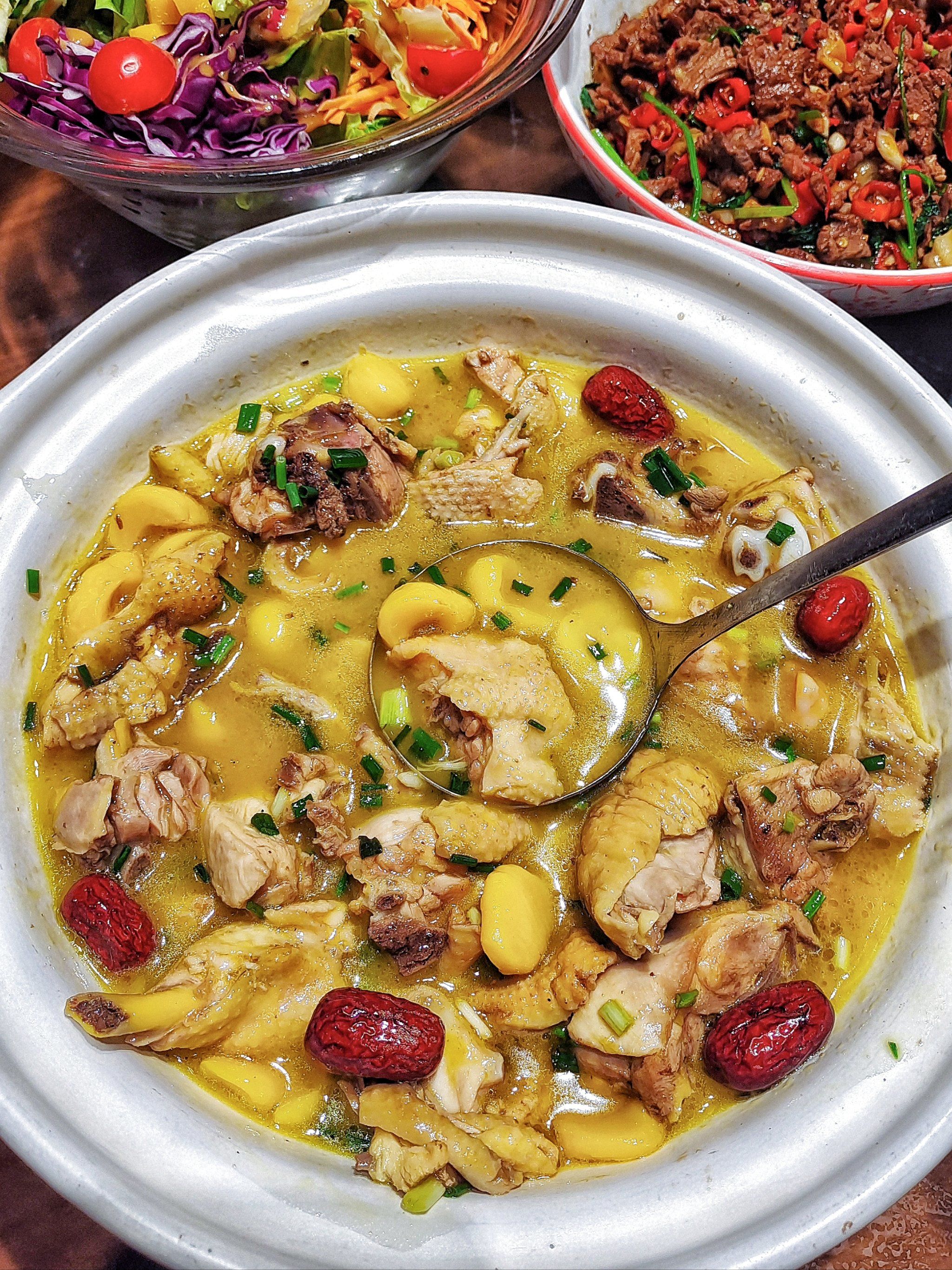 二刷这个板栗鸡了