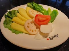 素菜拼牌-香佰里鲜货火锅(佳乐金街店)