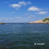 来渔山岛找寻找蓝色的大海～