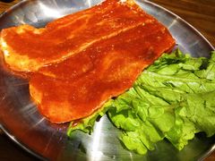 辣五花肉-·缸桶屋·韩式牛肋条自助烤肉(西湖D11店)