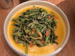 酸笋炒空心菜-浩海火燒雲傣家菜(芮欧百货店)