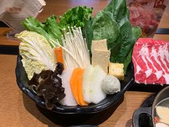 经典蔬菜拼盘-呷哺呷哺(宝山正大乐城店)