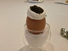 鸡蛋鱼子酱-Jean Georges