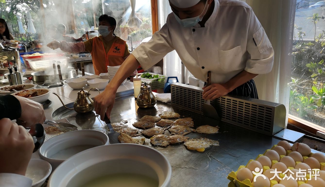 270度海景餐厅[吐][亲亲]早餐(ﾟДﾟ)ﾉ