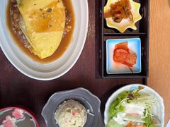 芝士鸡肉扣蛋定食-味太助·银饭食堂(中华城店)