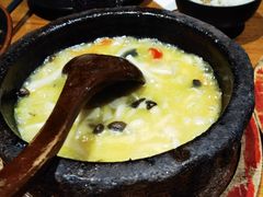 石锅小煮鲜杂菌-敏珠拉姆藏餐·南京厨房(富春江东街店)