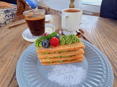 抹茶拿破仑-Vanillacafe香草咖啡(银海大世界店)