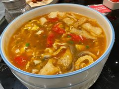 鱼片肉片酸辣汤-兴仙饭店·闽味海鲜(马尾总店)