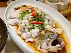 鲜花椒葱油鲈鱼-客语客家菜(琶洲保利店)