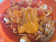 番茄烤鱼-中央财经大学-食堂