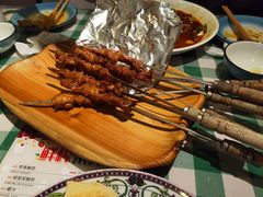 烤羊肉串-新疆巴州金丝特餐厅(大钟寺店)