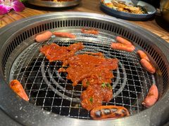 -明洞阿姨·韩式酱蟹烤肉·创意料理(三元桥店)