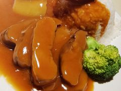 鲍鱼捞饭-龙记烧腊茶餐厅(常德路店)
