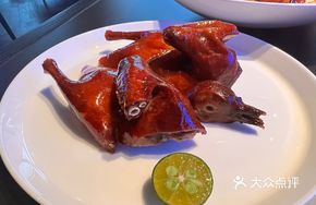 Juicy Glass-crusted Pigeon