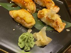 火炙三文鱼寿司四味-鸟鹏烧鸟居酒屋(熙龙湾店)