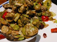 葱爆蚕豆-乡亲鹅肉城(昆山店)