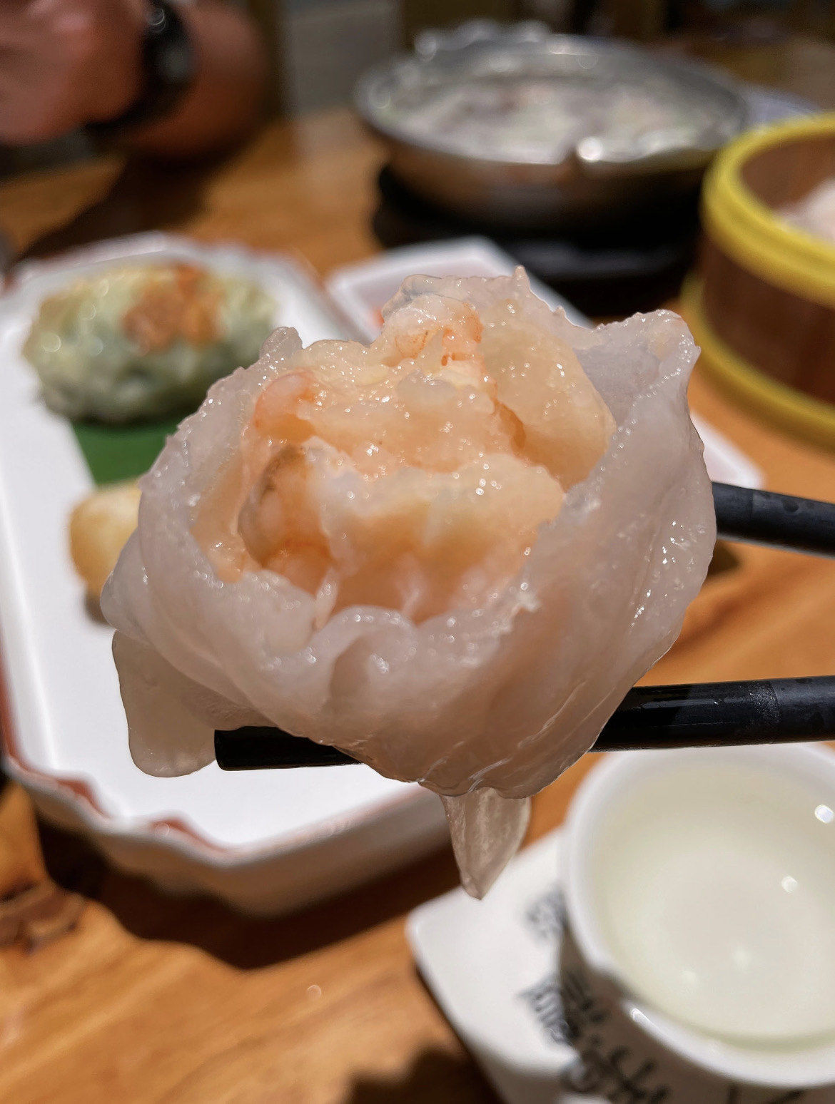 广式早茶之虾饺