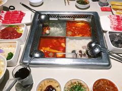 番茄菌菇牛油锅底-九鼎轩脆毛肚火锅(南京东路店)
