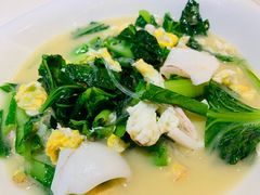 小白菜炖笔管鱼-金春禧(世茂国际广场店)