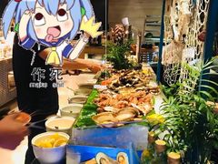 自助取餐区-东莞旗峰山酒店及行政公寓·莱斯西餐厅