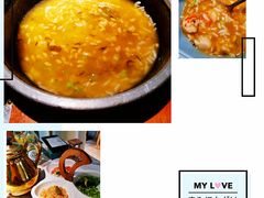 招牌小龙虾红汤泡饭-蜜桃花开·中西融合菜E&W(南长街店)