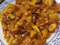 八珍豆腐煲-金牌餐厅·天津菜·八珍豆腐·老爆三(瓷房子店)