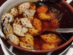 古越陈酿煮花螺-杭州西子湖四季酒店·金沙厅