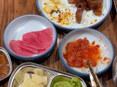 -明洞阿姨·韩式酱蟹烤肉·创意料理(三元桥店)