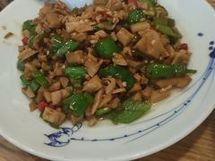 青椒炒笋干-7017浙菜•建德味(市心北路店)