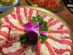 -明洞阿姨·韩式酱蟹烤肉·创意料理(三元桥店)