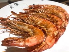 泰式黑虎虾-大渔铁板烧(花园道店)