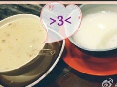 杏仁奶糊+杏仁豆腐-玫瑰甜品(文明路店)