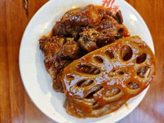 伤心藕片拼麻婆心肺-爆炸头阿姨小四川正宗川味小吃(无任何分店)