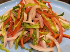 新疆老虎菜-石榴花新疆清真餐厅(莫愁湖店)