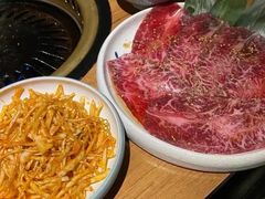 薄切牛外脊小份-炼火烤肉店