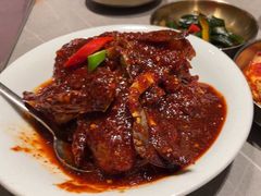 -草家酱蟹炭火烤肉店(珲春南路一店)