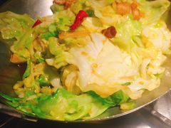 干锅包心菜-绿茶餐厅(华联万柳店)