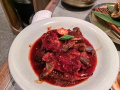 -草家酱蟹炭火烤肉店(珲春南路二店)