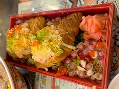 巨无霸蟹虾沙拉可颂寿司-桃太郎寿司料理(南坪店)