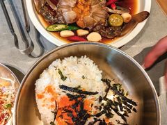 -草家酱蟹炭火烤肉店(珲春南路一店)