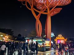 -欢乐海岸椰林沙滩-2025湾区超级灯会