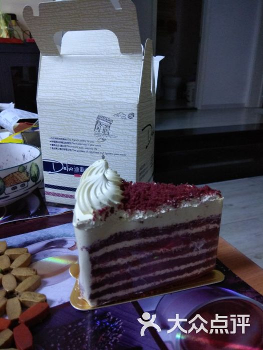 迪莉娅delia(自由大路店)-芒果金丝绒蛋糕图片-长春美食-大众点评网