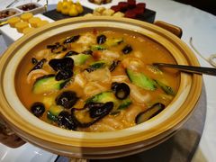 龙虾汤花胶煮凤尾虾-九朝会昆曲·宴(望京店)