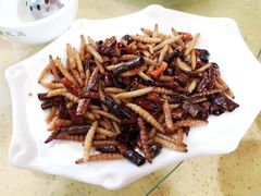炸竹虫-东巴谷野生菌火锅餐厅