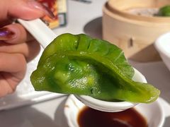 鲜虾菠菜饺-潮福城大酒楼·潮味粤品·港式点心(湖滨北路店)