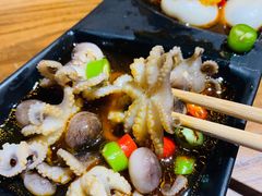 -东来菜馆•手抓海鲜家常菜•海鲜锅贴(鸽子窝店)
